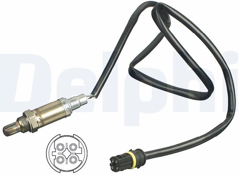 DELPHI Lambdasonde BMW ES11123-12B1 11781404697,11781437586 Lambda sensor,Lambdasonde sensor