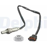 Delphi - Es20426-12b1 - Lambdasonde - Chevrolet, Opel - Kabellengte 520 mm - Verwarmd