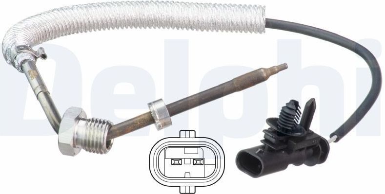 DELPHI Sensoren VOLVO TS30099 31303026,31319842,31370468 Sensor, uitlaatgastemperatuur 31431049