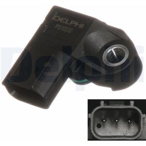 Sensor, inlaatspruitstukdruk DELPHI PS10232-12B1