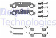 DELPHI - Toebehoren - Parkeerremschoen - MERCEDES-BENZ LY1013 - Aantal 10 - Remsysteem ATE - Diameter 160 mm