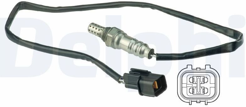 DELPHI Lambdasonde HYUNDAI,KIA ES20510-12B1 3921002620,3921002640 Lambda sensor,Lambdasonde sensor