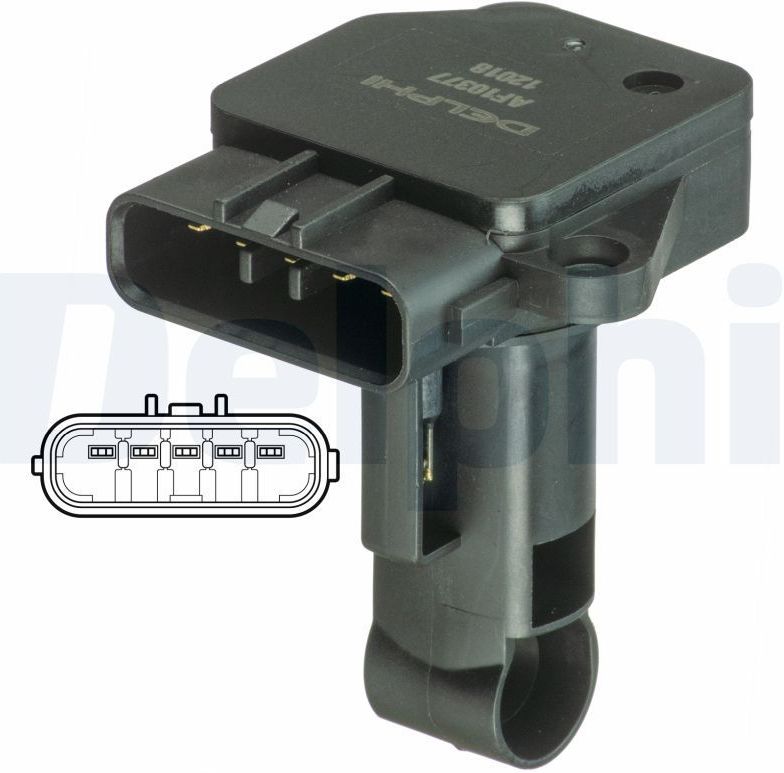 DELPHI Luchtmassameter TOYOTA AF10377-12B1 2220430010,222040L010,222040N010 LMM
