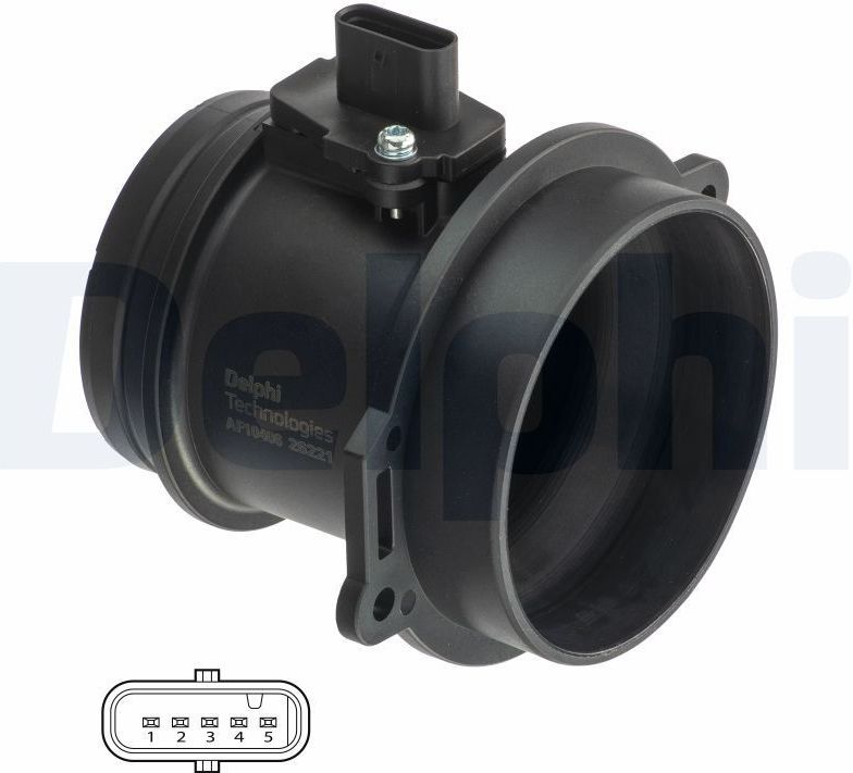 DELPHI Luchtmassameter VW,AUDI AF10406-12B1 059906461N LMM