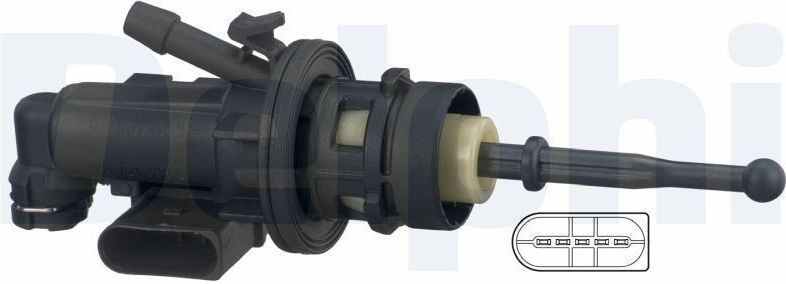 DELPHI Hoofdkoppelingscilinder VW,AUDI,SEAT LM80411 3C0721388P,3C0721388Q,3AA721388 Hoofdcilinder, koppeling 3C0721388C,3C0721388E,3C0721388H