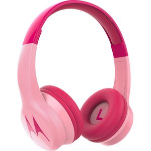 Motorola Squads 300 Koptelefoon - voor Kinderen - met Volumebegrenzer - Bluetooth - Roze