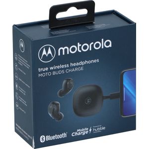 Motorola Motobuds Charge Draadloze Oordopjes Waterproof Zwart