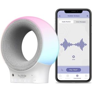 Hubble Connected Eclipse Plus Slimme Draagbare Fopspeen & Audiomonitor