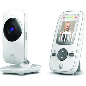 Motorola MBP481 Videobabyfoon - camera - kleurenscherm - nachtzicht - ruim bereik
