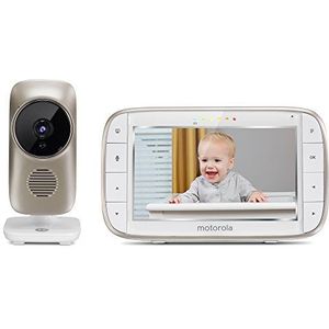 Motorola Baby MBP 845 Connect WLAN video, babybewakingscamera met 5 inch kleurendisplay, 300 meter bereik