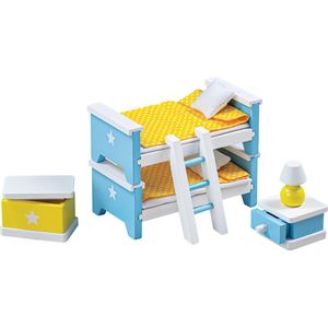Tidlo - Poppenhuisinrichting - Kinder Slaapkamer - Meubeltjes
