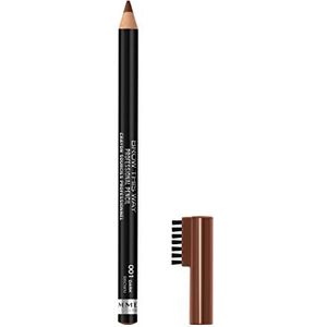 Rimmel London - Wenkbrauwpotlood - Dark Brown - Romige Textuur - 1 Stuk