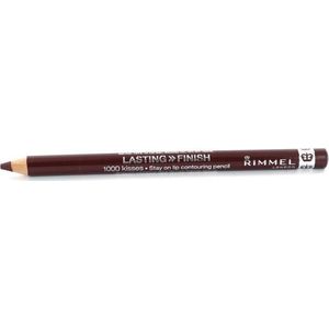 Rimmel Lasting Finish 1000 kisses stay on lipliner pencil - 41 Coffee Bean - Lippenpotlood