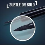 Rimmel - Exaggerate Liquid Eyeliner - Zwart - Vloeibare Formule - Veegvast