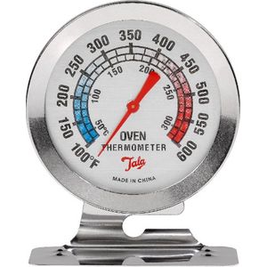 Oventhermometer, Roestvrij Staal, Zilver - Tala