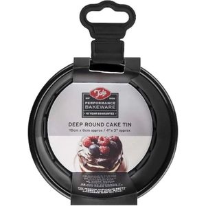 Ronde Bakvorm, Extra Diep, Losse Bodem, 10 cm - Talas-sPerformance