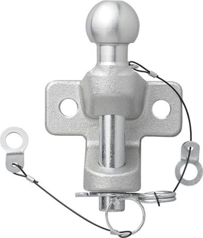 Pro Plus Trekhaakkogel Gecombineerd - Tweevoudige Uitvoering - E11 Gekeurd - D20,2/S350 - Zilver