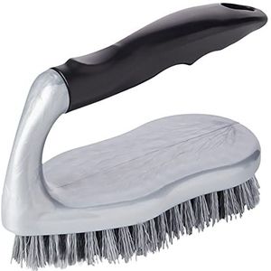 Elliott 10F00222 Schuurborstel met antislip handgreep, zilverkleurig