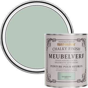 Rust-Oleum Groen Chalky Finish Meubelverf - Watergroen 750ml
