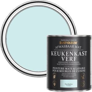 Rust-Oleum Blauw Afwasbaar Mat Keukenkastverf - Eucalyptus 750ml