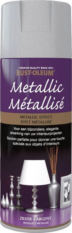 Rust-Oleum - Metallic Spuitverf - Zilver - 400ml