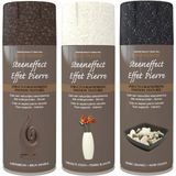 Rust-Oleum - Steeneffect Spuitbus - Zwart Graniet - 400ml - Mat