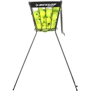 DUNLOP 306332 Unisex tennisbal voor 70 ballen, grijs/zwart, één maat