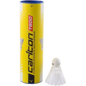 Dunlop Carlton Tournament T800 badmintonbal, wit, één maat, T800