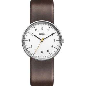 Braun Unisex Horloge Analoog Kwarts Roestvrij Staal Bn0211Bkslmhg