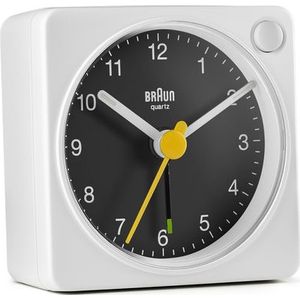 Braun BC02XWB wekker Kwartswekker Zwart, Wit