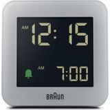 Braun - BC09G - Digitale Wekkerradio - Grijs - Negatief LCD Display