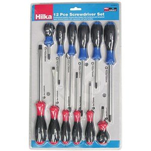Hilka Pro Craft 32700012 Soft Grip schroevendraaier (12-delig)