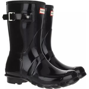 Regenlaars Original Wellington Short Gloss Black Hunter-Schoenmaat 38