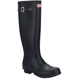 Huntervoor vrouwen. WFT1000RMA Originele hoge rubberlaarzen marine (38), Plat, Geen, Casual, Marineblauw