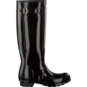 Regenlaars Hunter Women Original Tall Gloss Black-Schoenmaat 42