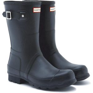 Hunter - Regenlaarzen voor heren - Original Short - Zwart - maat 40-41EU