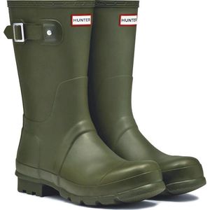 Hunter Boots Original Short Rubberlaarzen (Heren |olijfgroen |waterdicht)