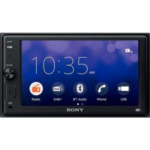 Sony XAV1550ANT Autoradio met scherm Aansluiting voor achteruitrijcamera, Bluetooth handsfree, DAB+ tuner