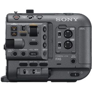 Sony FX6 Cinema Line Full-Frame Semi pro videocamera