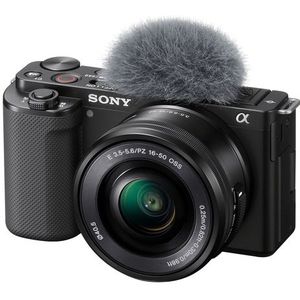 Sony Vlogcamera ZV-E10 - Compact Systeemcamera - Inclusief E 16-50mm Lens