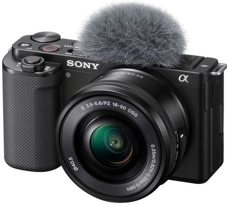 Sony Vlogcamera ZV-E10 - Compact Systeemcamera - Inclusief E 16-50mm Lens