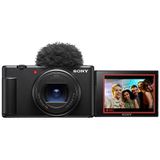 Sony ZV-1 II (18 - 50 mm, 20.10 Mpx, 1"), Camera, Zwart