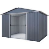 YARDMASTER Gerätehaus Heidelberg 108, BxT: 303x237 cm, Metall