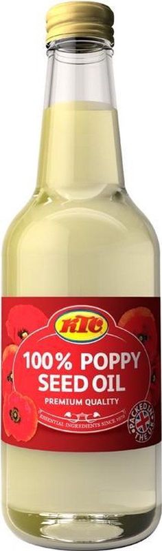KTC - Poppy Seed Oil - 250ml - 100% Natuurlijk
