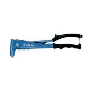 Gesipa Hand-blindklinknageltang | lengte 275 mm | werkbereik 2,4-5 mm | met openingsveer | 1 stuk - 1434028 - 1434028