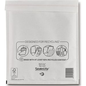 Luchtkussenenvelop MailLite E/2 wit/100