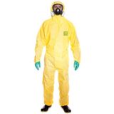 AlphaTec® 2300/132 - Chemische bescherming,Waterdichte overall,S,Geel