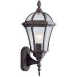 Muurlamp Capri Up bronsbruin - 1565