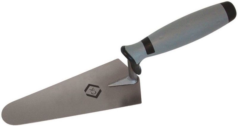 C.K - T524207 - Plamuurmes - Roestvrij Staal - Zwarte Handgreep