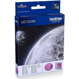 Brother LC1000M inktcartridge Origineel Magenta